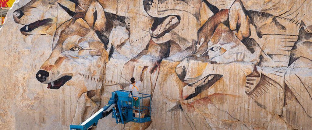 pintura mural exterior