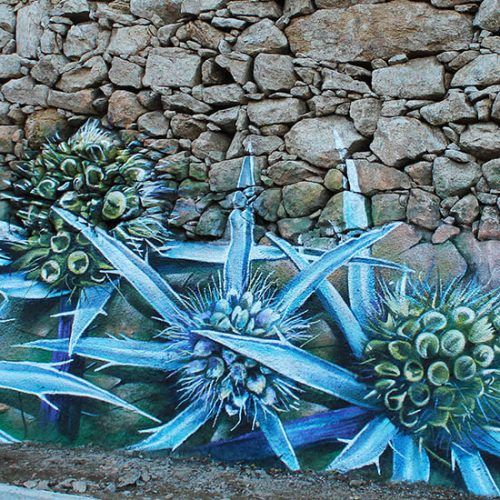 como pintar mural pared