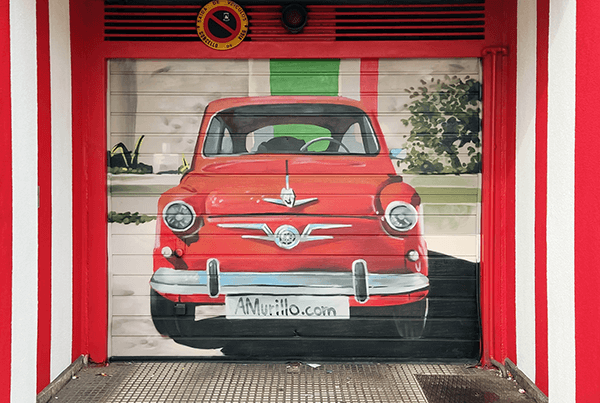 Puerta de garaje, Vigo