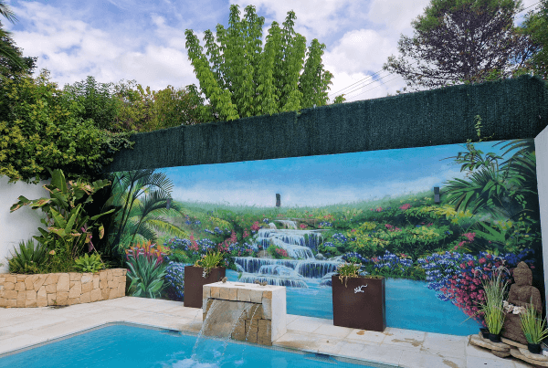 Piscina particular, Madrid