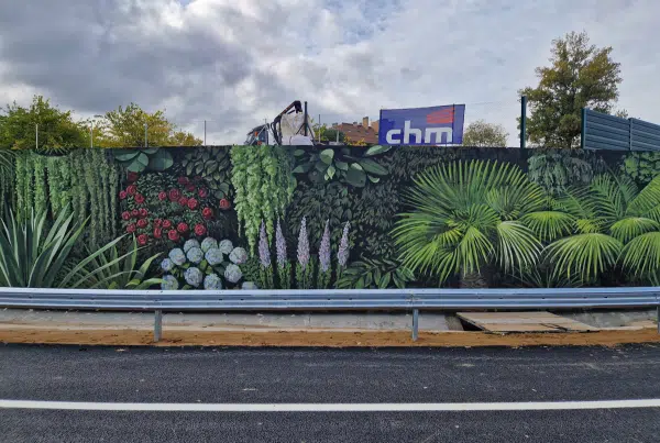 Mural jardín vertical, Boadilla del Monte